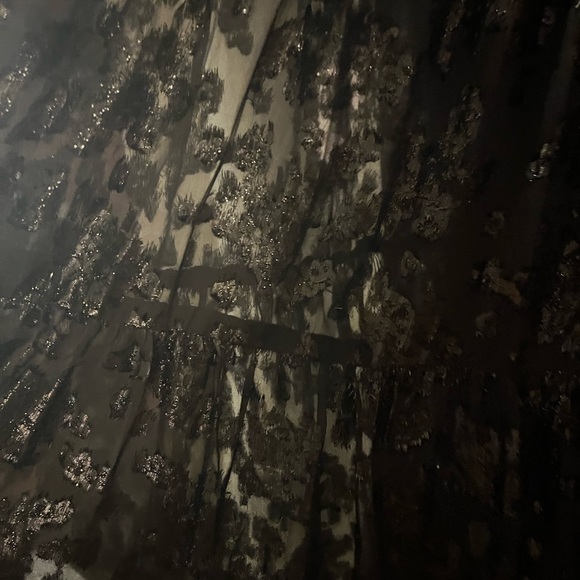 NWT Dainty Jewells Black Long Sleeve Maxi Formal Dress - Picture 7 of 14